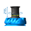 Zisterne Modularis 'Garten-Comfort' blau 2500 l
