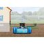 Regenwassertank mit Pumpe und Schlauch