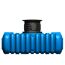 Blauer Flachtank mit Domschacht