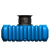 Blauer Flachtank mit Domschacht
