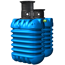 Zisterne 'Modularis' blau 10000 l