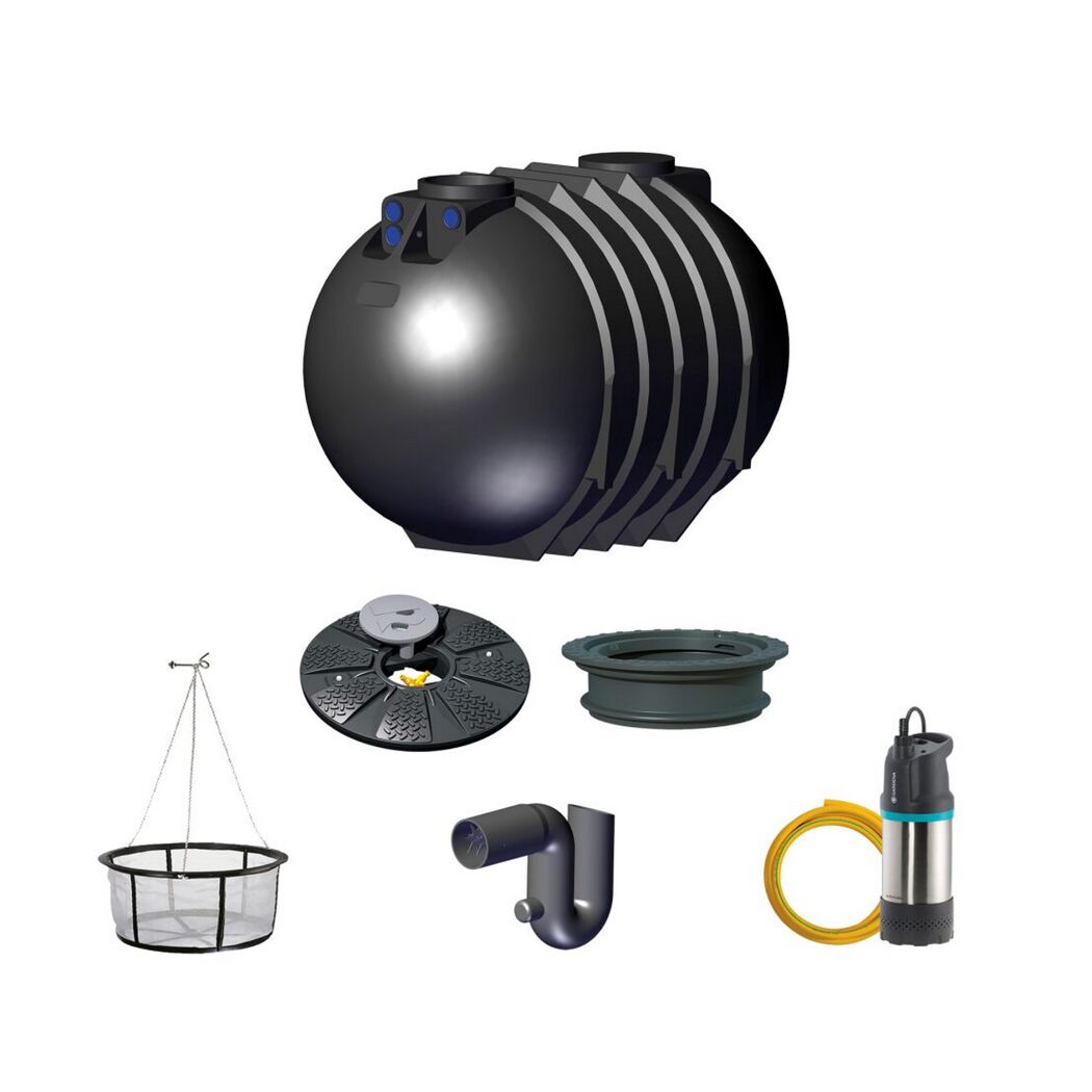 Gartenanlage 'BL-II Basic' 10.000 Liter 340 x 231 x 233 cm