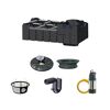 Gartenanlage 'F-Line Basic' 1.500 Liter 240 x 120 x 88 cm