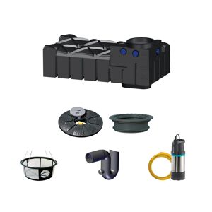 Gartenanlage 'F-Line Basic' 1.500 Liter 240 x 120 x 88 cm