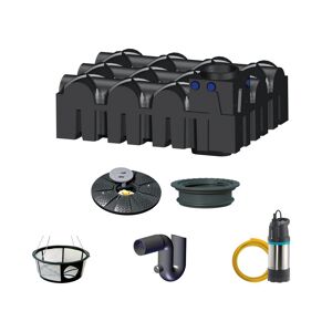 Gartenanlage 'F-Line Basic' 5.000 Liter 296 x 222 x 121,5 cm