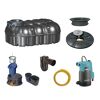 Gartenanlage Eco Typ 7.100 mit Pumpe und Zubehör