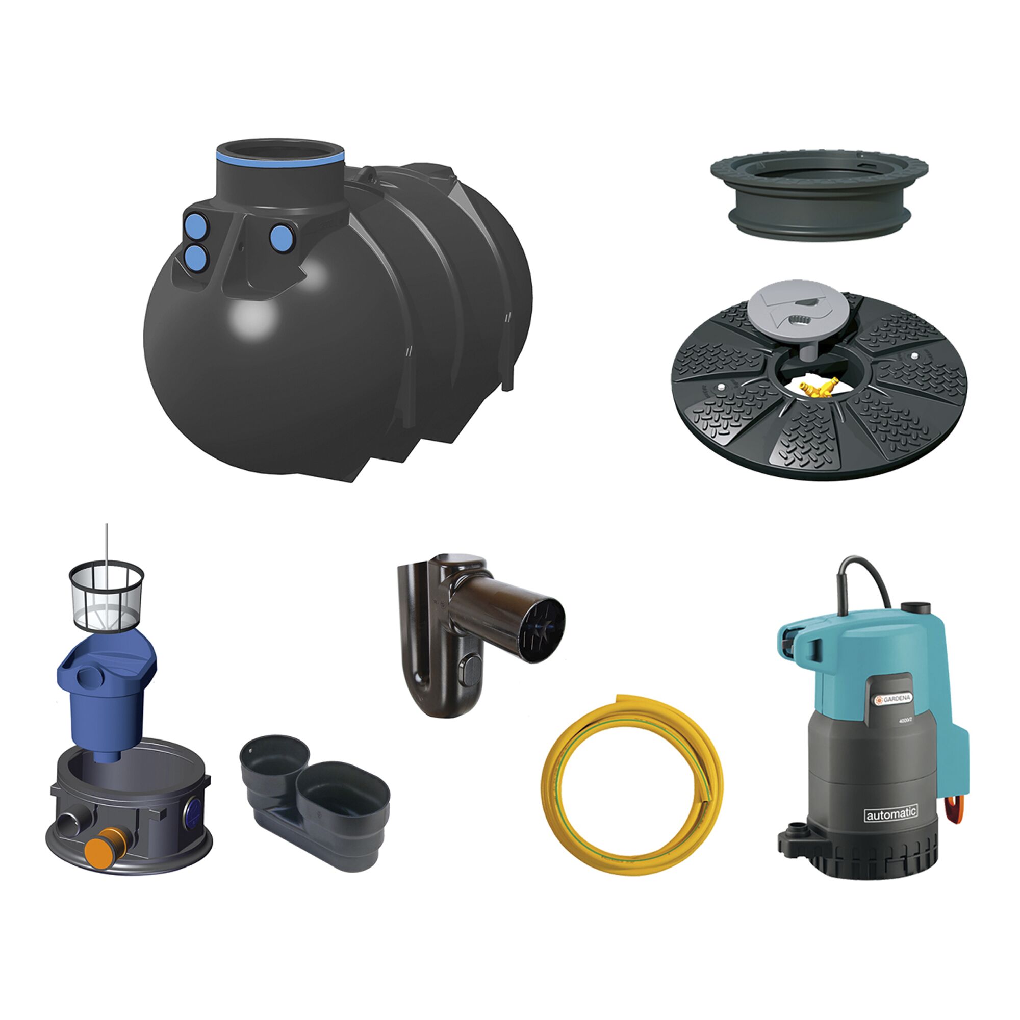 Bestandteile einer Gartenanlage Typ 2600