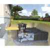 Regenwassernutzungsanlage im Garten