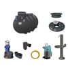 Komponenten der Gartenanlage Typ 2600