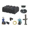 Komponenten der Gartenanlage F-Line Typ 7500