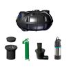 Gartenanlage 'Neo' begehbar 800 Liter 150 x 150 x 69 cm