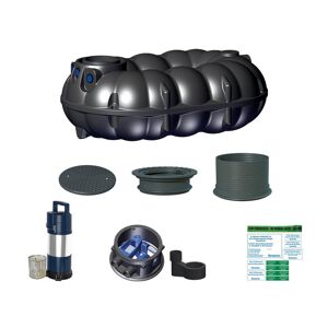Haus-Komplettanlage 'Neo Diver' 5.000 Liter 340 x 232 x 124,5 cm