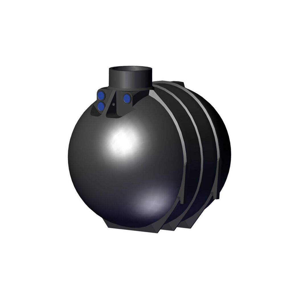 Zisterne 'BlueLine II' schwarz 5200 l