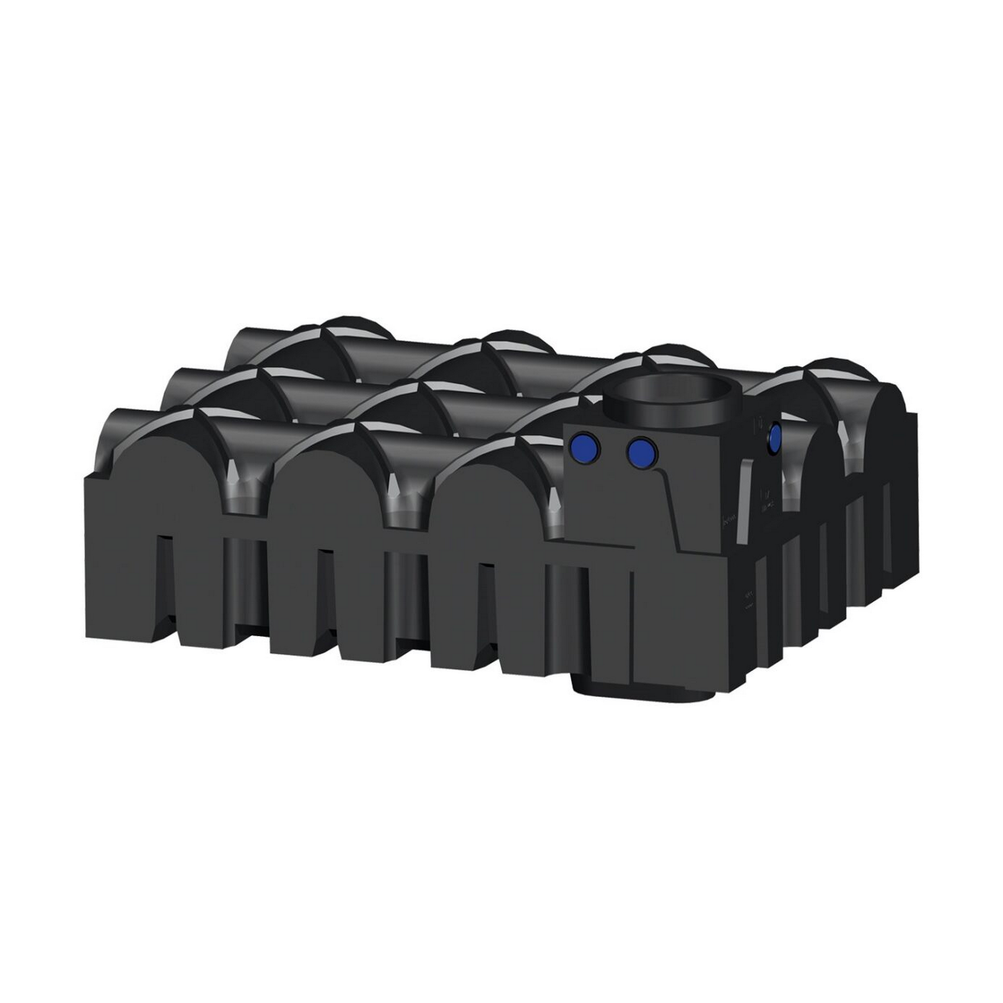 Zisterne 'F-Line F-50' schwarz 5000 l