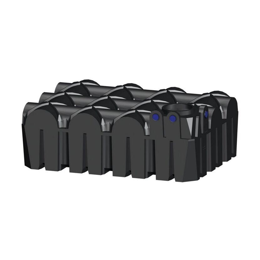 Zisterne 'F-Line F-75' schwarz 7500 l