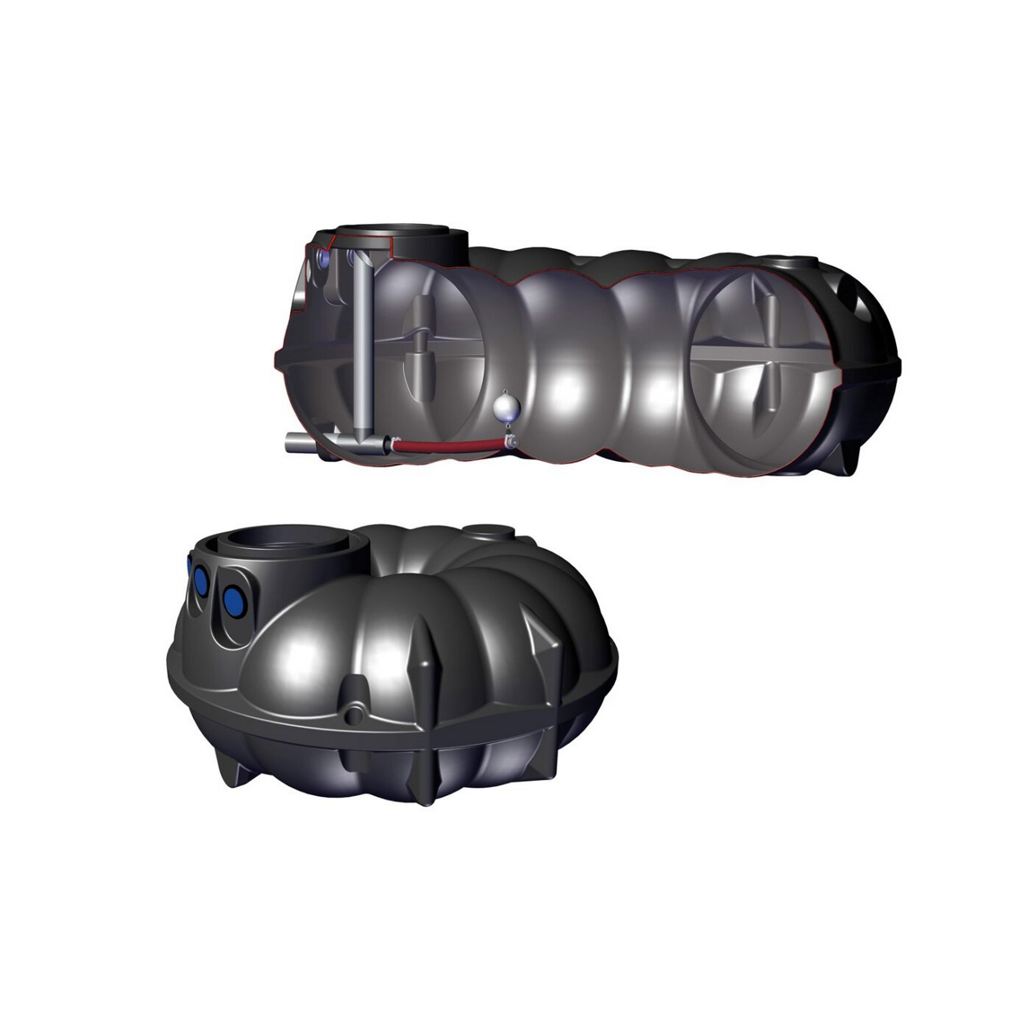 Retentionstank 'Neo' schwarz 3000 l