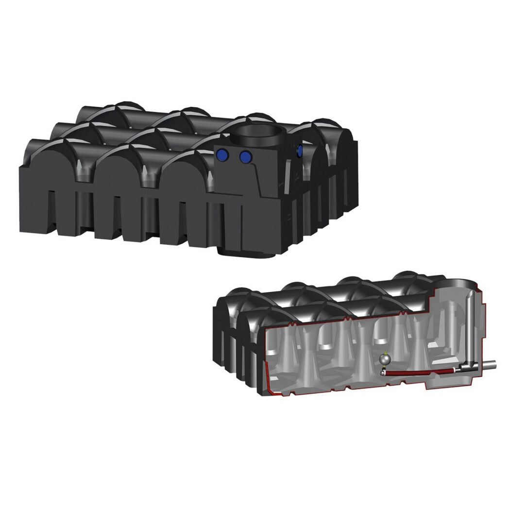 Retentionstank 'F-Line' schwarz 5000 l