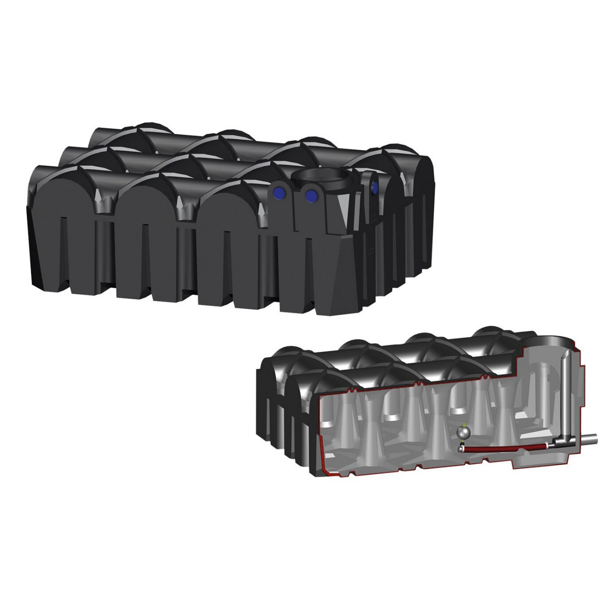 Retentionstank 'F-Line' schwarz 7500 l