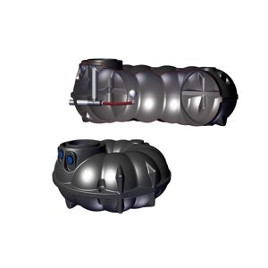 Retentionstank 'Neo-Combi' schwarz 3000 l