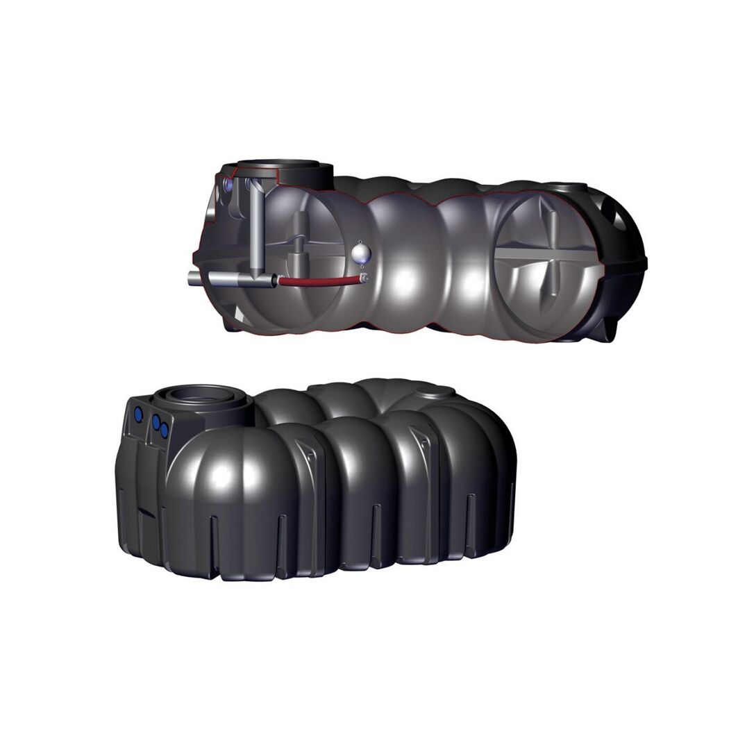 Retentionstank 'Neo-Combi' schwarz 7100 l