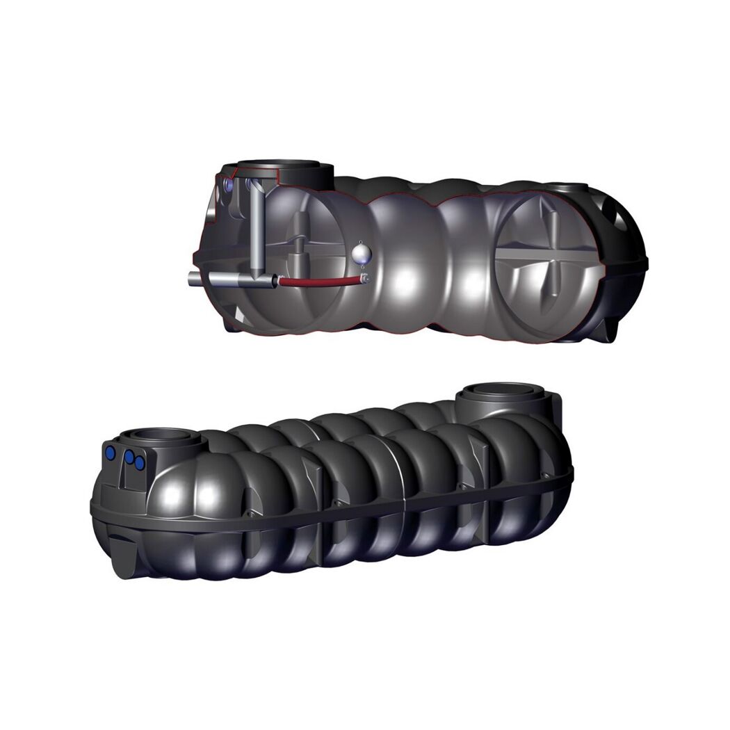 Retentionstank 'Neo-Combi' schwarz 10000 l