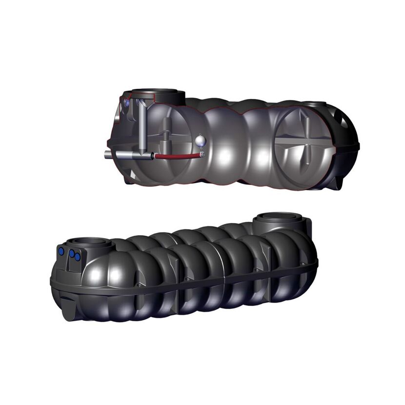 Retentionstank 'Neo-Combi' schwarz 10000 l