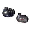 Retentionstank 'BlueLine II-Combi' schwarz 2600 l