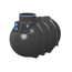 Retentionstank 'BlueLine II-Combi' schwarz 2600 l