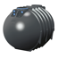 Retentionstank 'BlueLine II-Combi' schwarz 10000 l