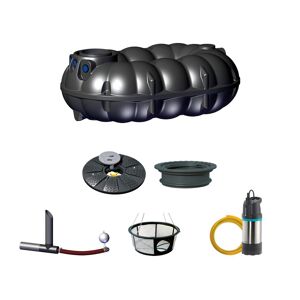 Gartenanlage 'Neo Basic Retention' 5.000 Liter 340 x 232 x 124,5 cm