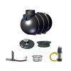 Gartenanlage 'BlueLine II Basic Retention' 2.600 Liter 240 x 136 x 159 cm