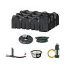 Gartenanlage 'F-Line Basic Retention' 5.000 Liter 296 x 222 x 121,5 cm