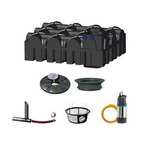 Gartenanlage 'F-Line Basic Retention' 5.000 Liter 296 x 222 x 121,5 cm