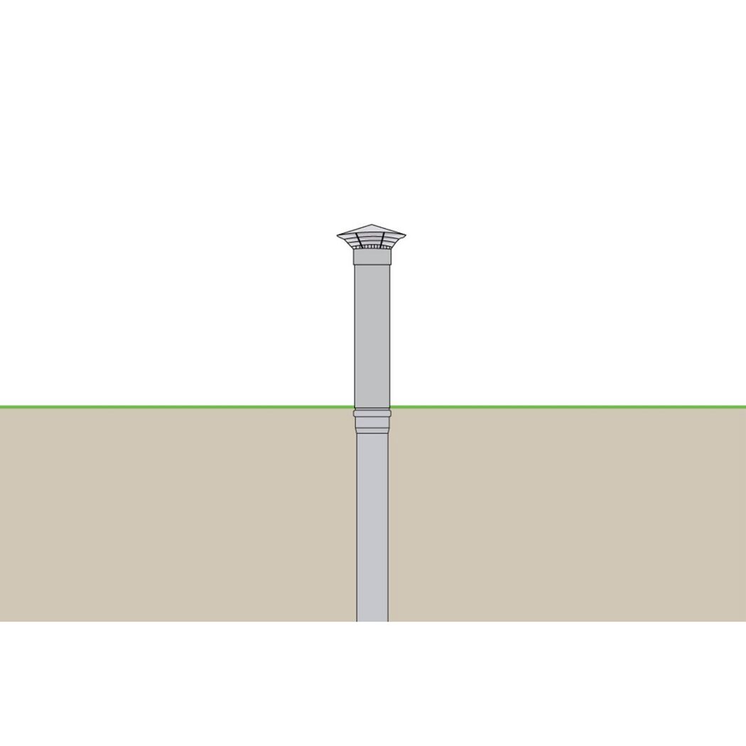 Dunsthut DN 110 50 cm