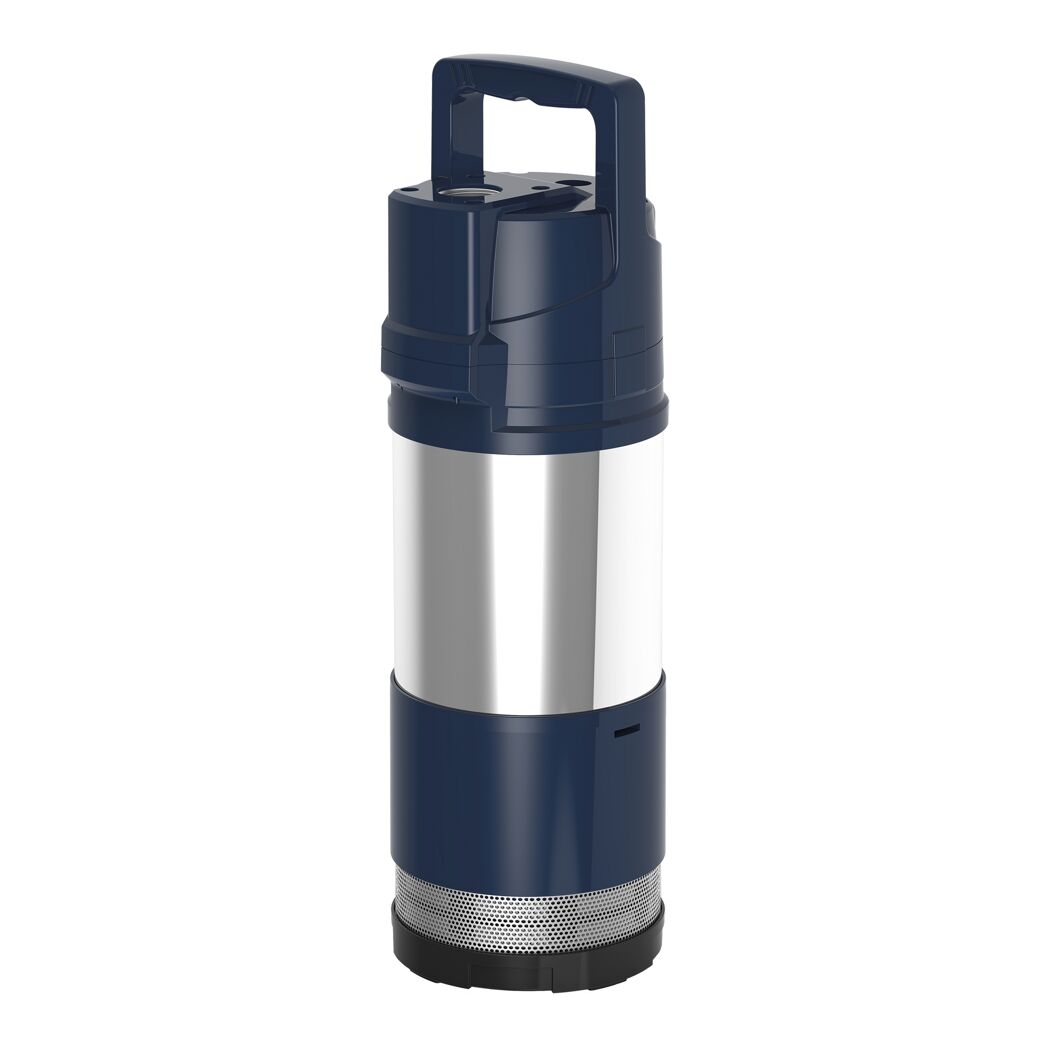 Blau-silberne Tauchdruckpumpe Blue
