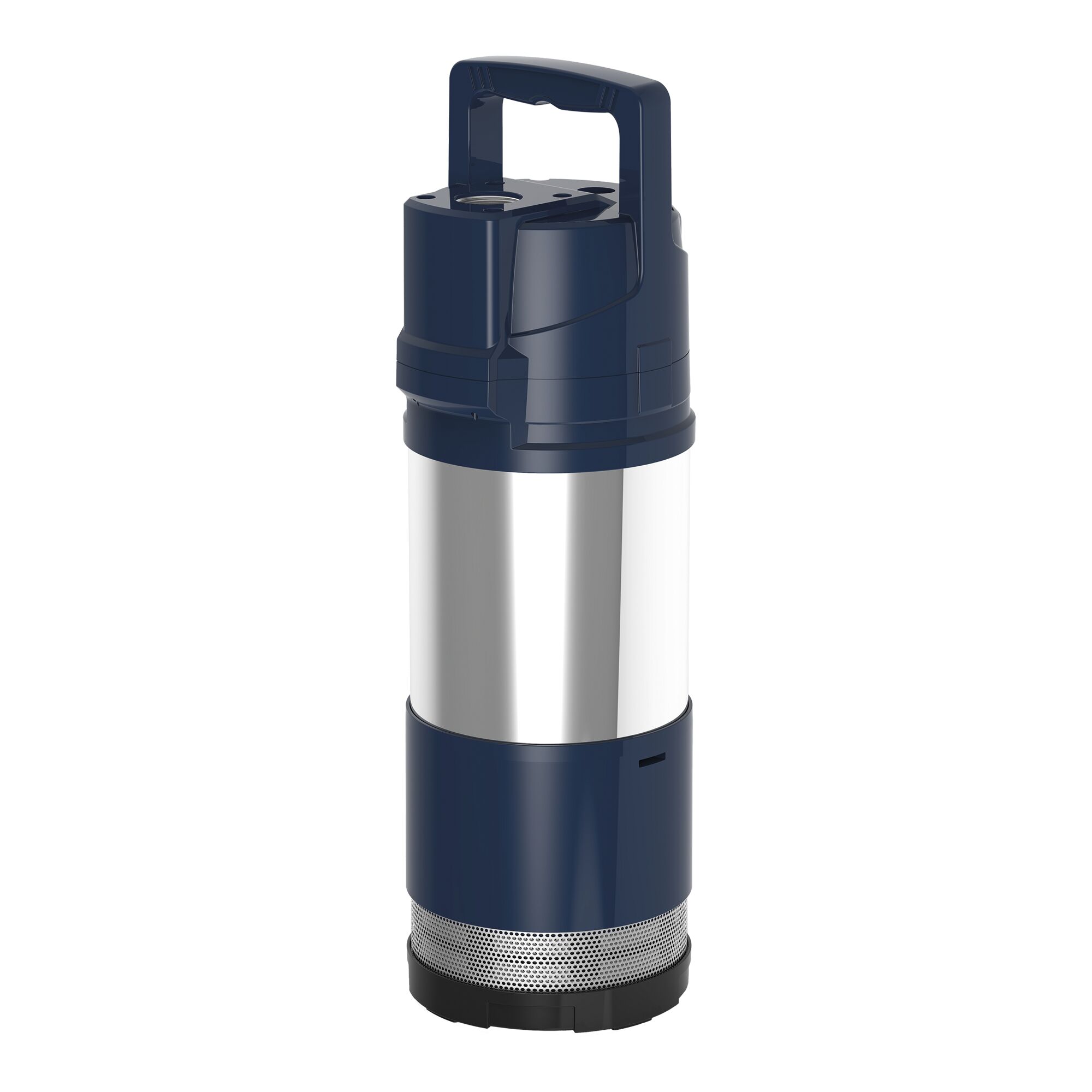 Blau-silberne Tauchdruckpumpe Blue