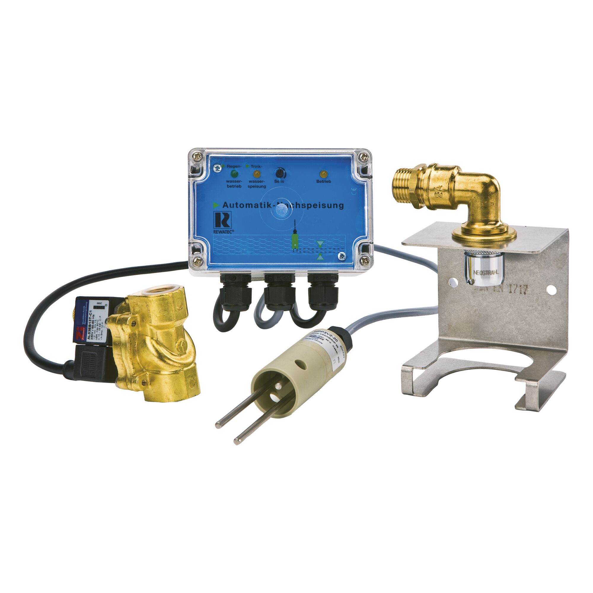 Automatische Nachspeisung für Regenwasser