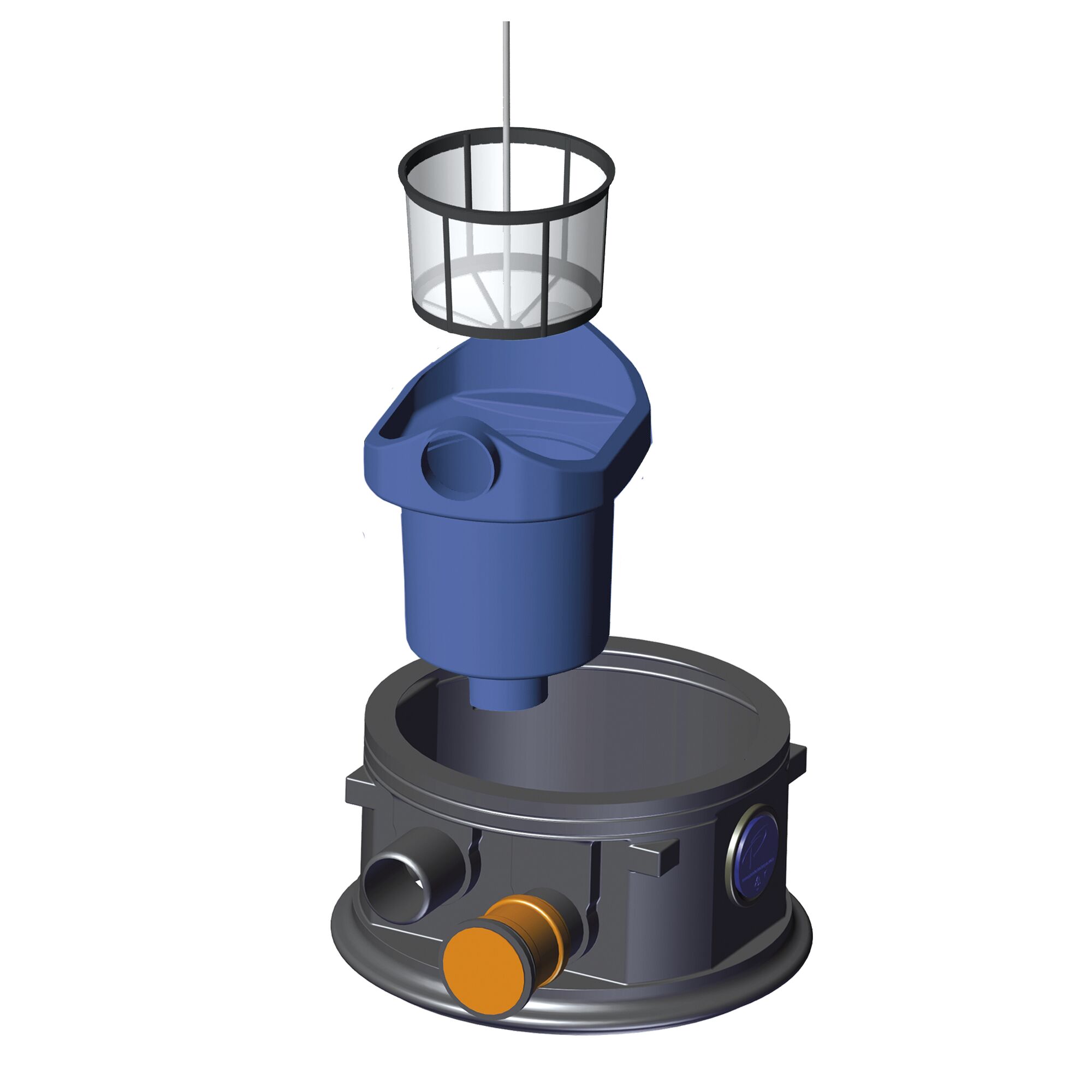Filterschacht FI - 1 mit Filterkorb