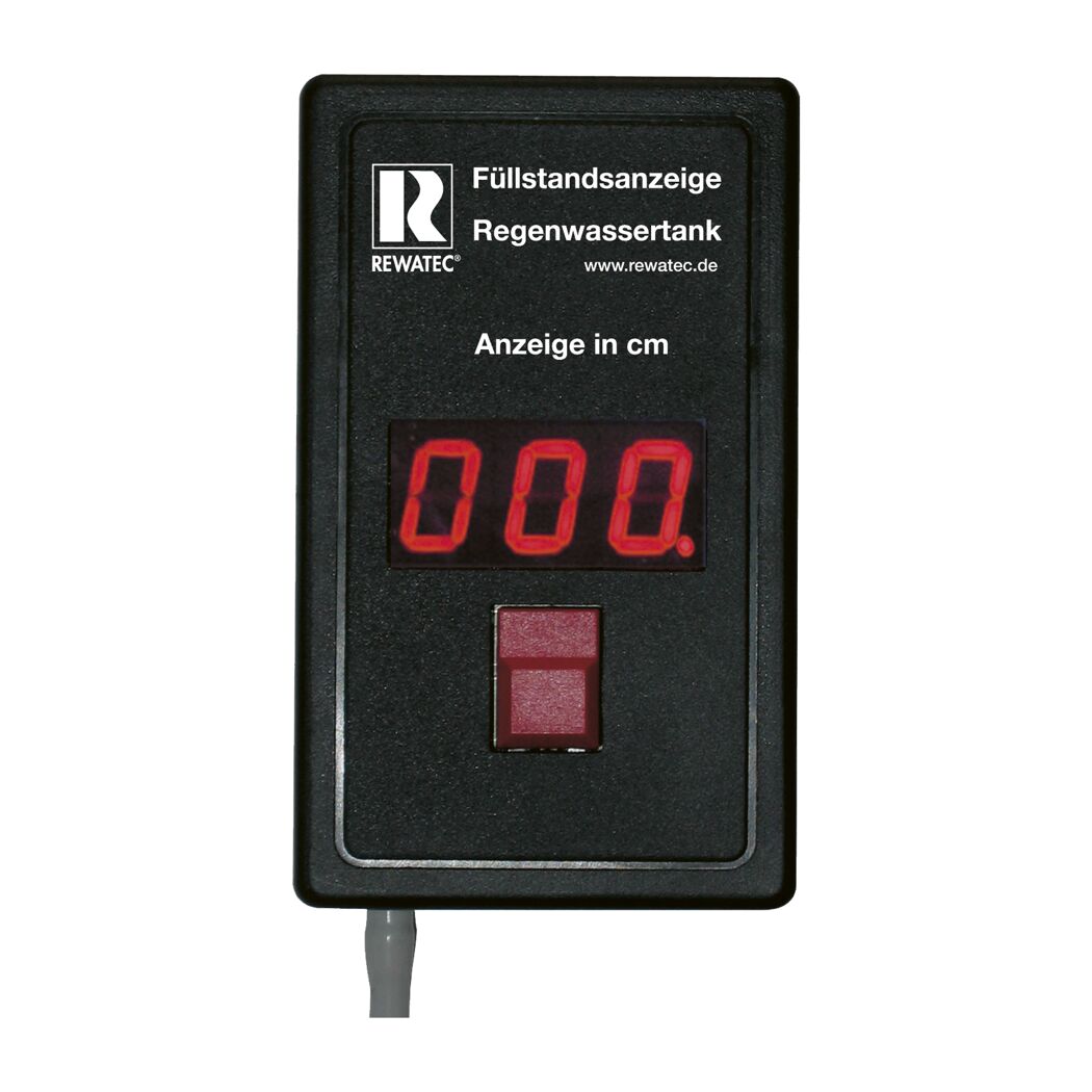 Elektronische Füllstandsanzeige für Regenswassertank