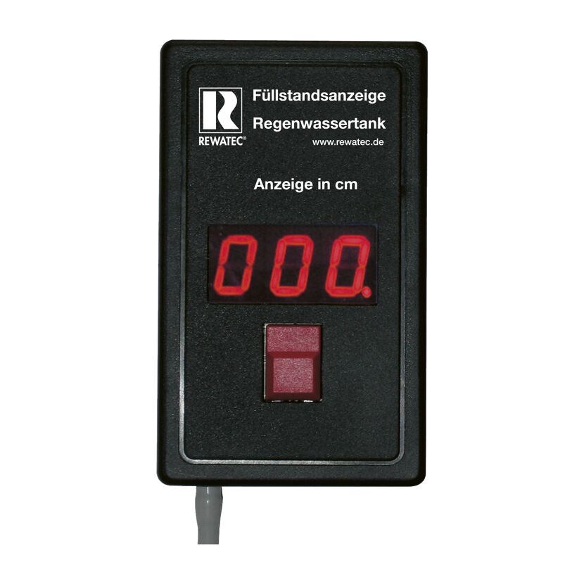 Elektronische Füllstandsanzeige für Regenswassertank