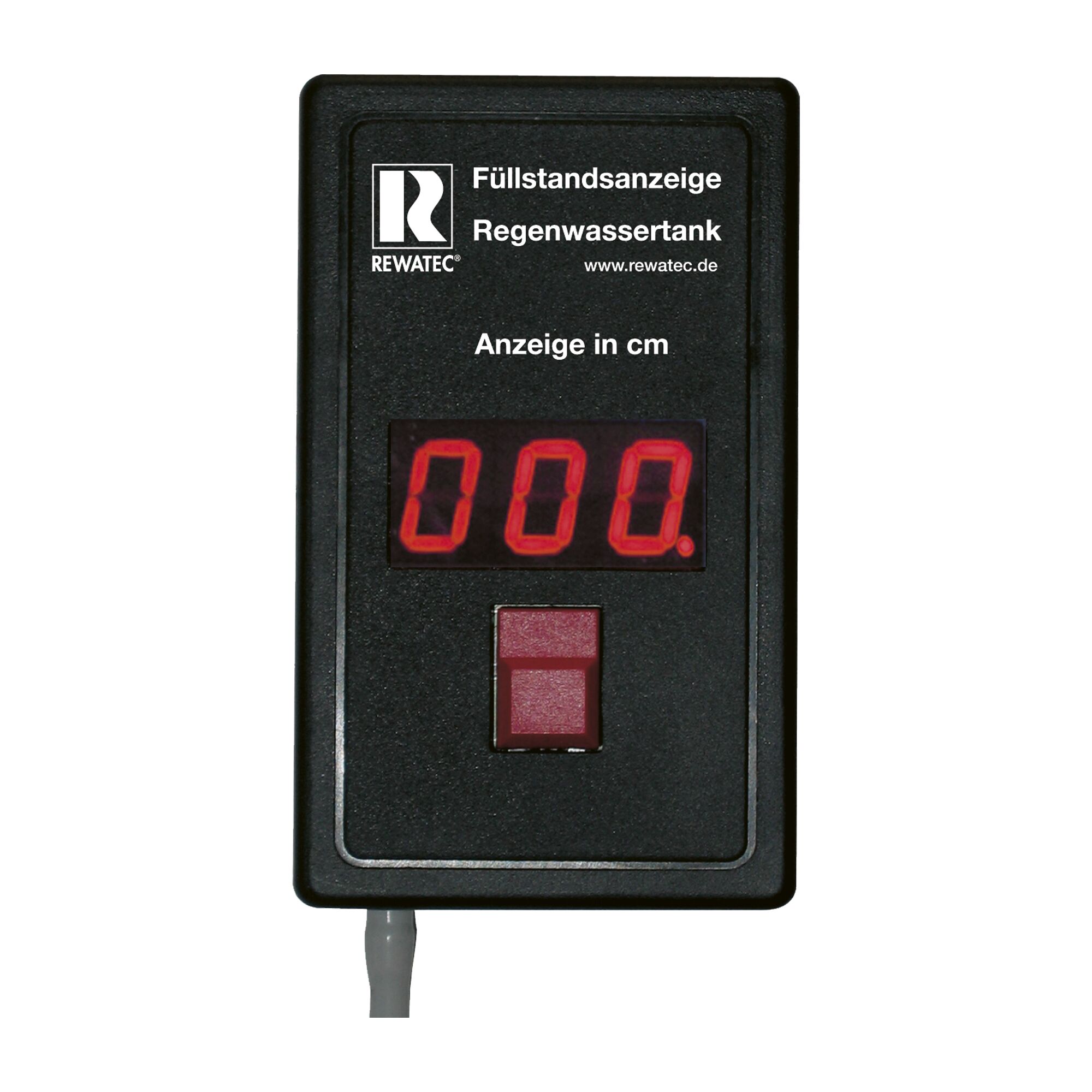 Elektronische Füllstandsanzeige für Regenswassertank