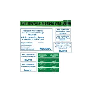 Kennzeichnungsset deutsch/englisch