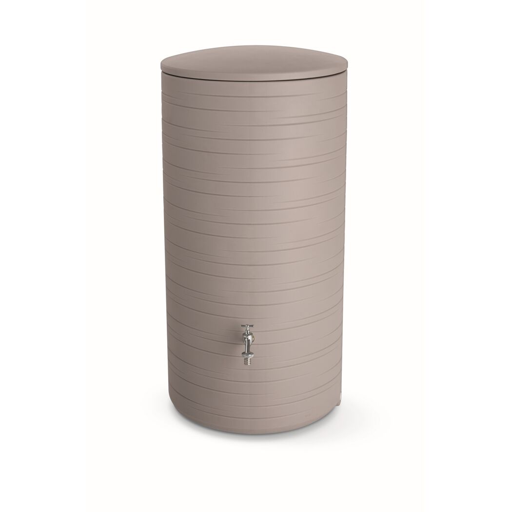 Regentonne 'Novara' taupe 280 l