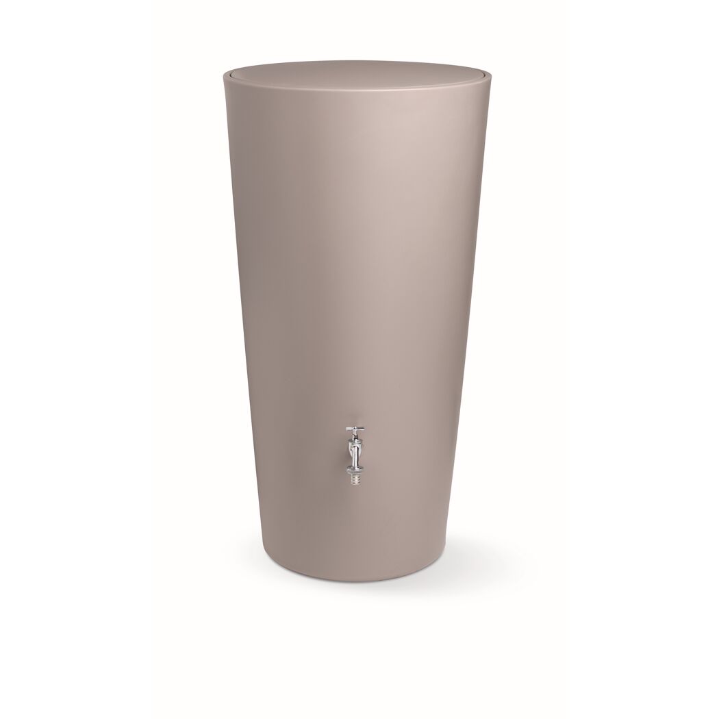Regentonne 'Rainbowl' taupe 210 l