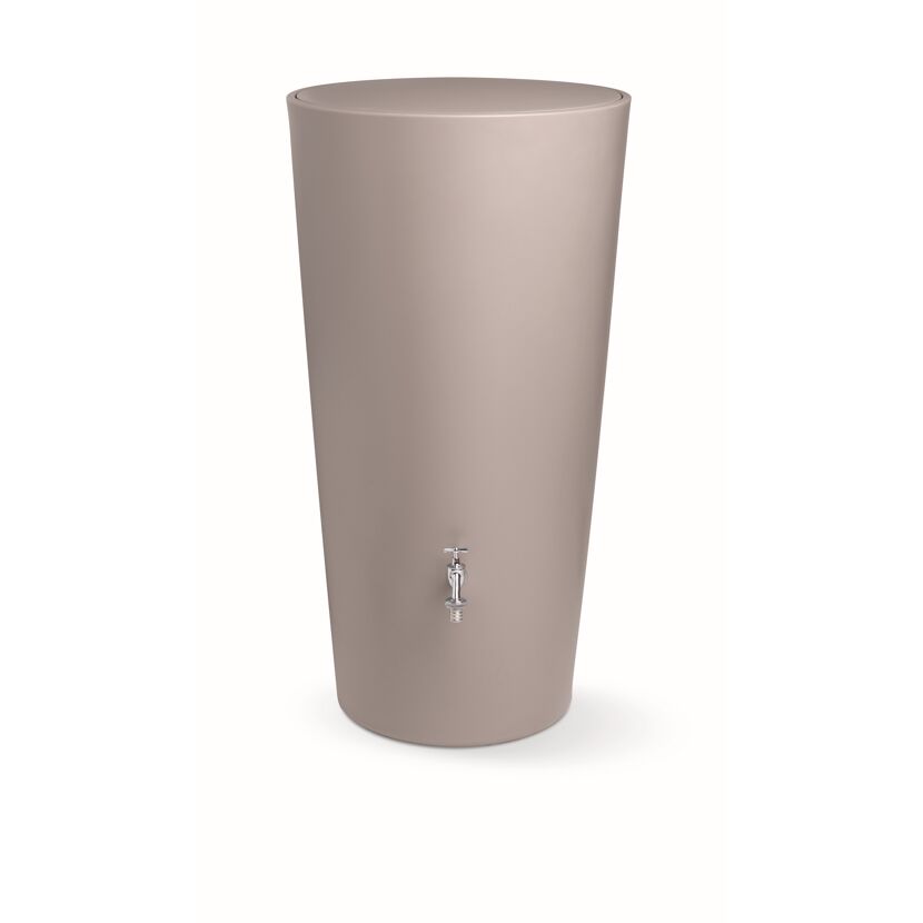 Regentonne 'Rainbowl' taupe 210 l