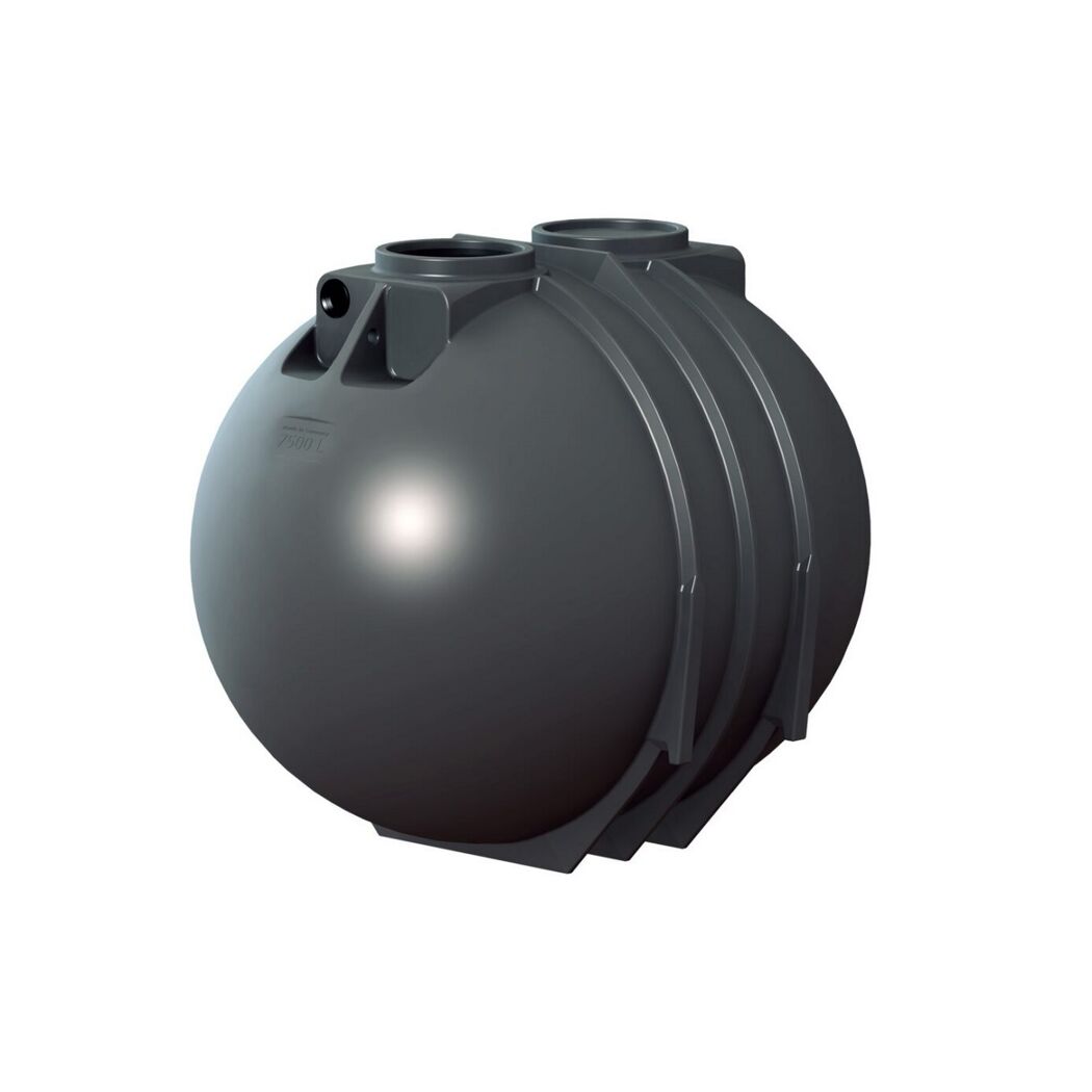 Zisterne 'BlackLine II' schwarz 7600 l
