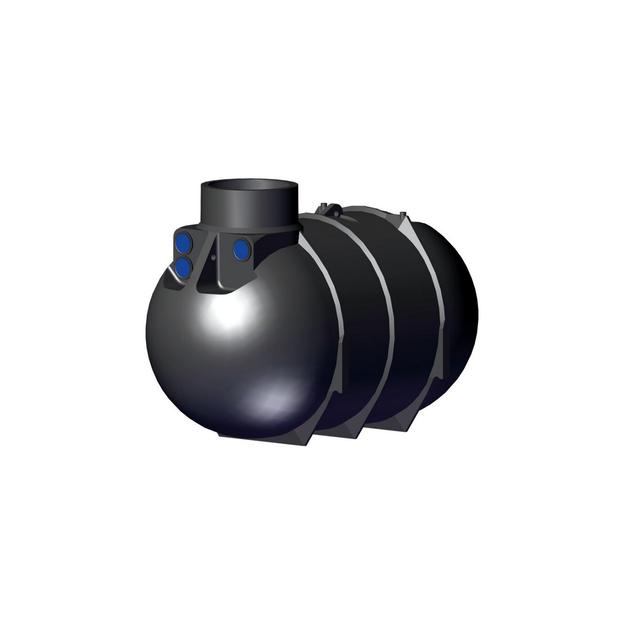 Sammelgrube 'BlueLine II' schwarz 2600 l