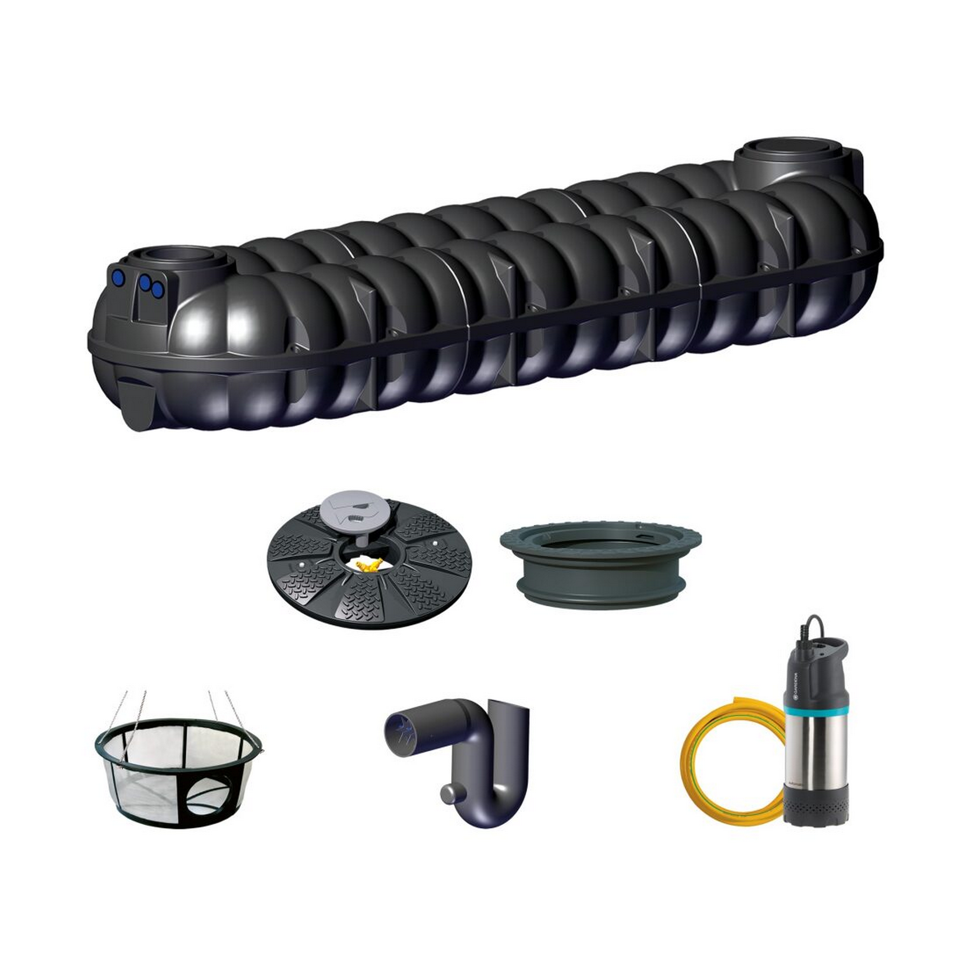 Gartenanlage 'Neo Basic' 15.000 Liter 802 x 230 x 141,5 cm