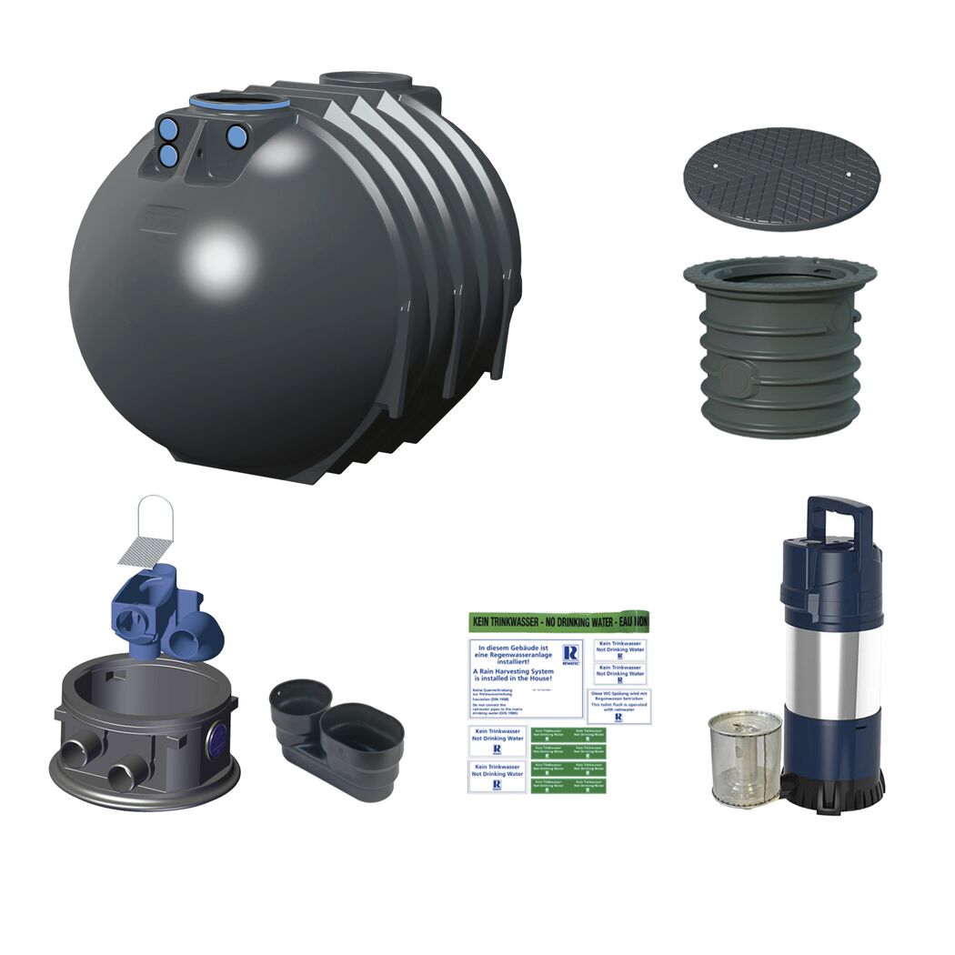 Hausanlage 'Blueline Diver' 10000