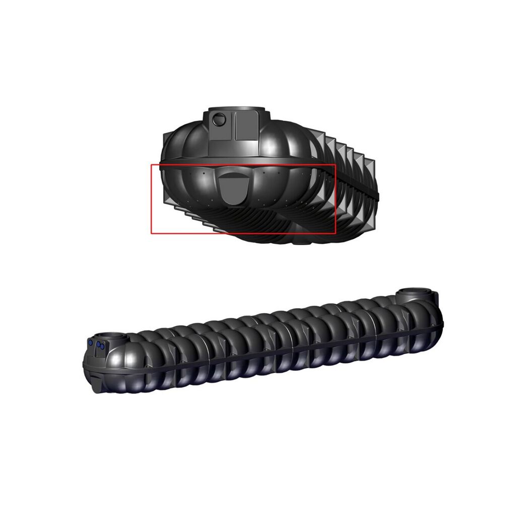 Zisterne 'Neo' schwarz 20000 l